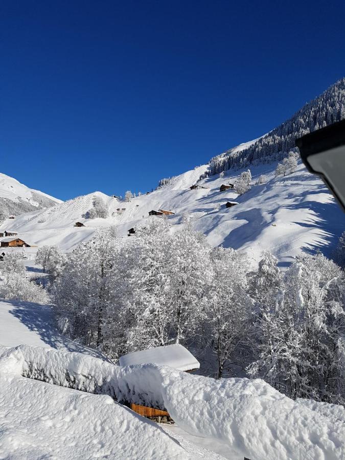 Apartmán Schoggimeierhaus, 195 Landstrasse Klosters Exteriér fotografie